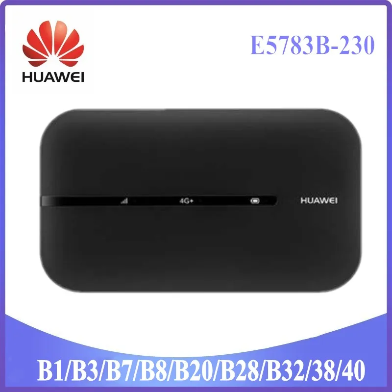 Huawei e5783 E5783B-230 Travel WiFi Hotspot Superfast 4G 300Mbps Black Wireless Router pk e5786