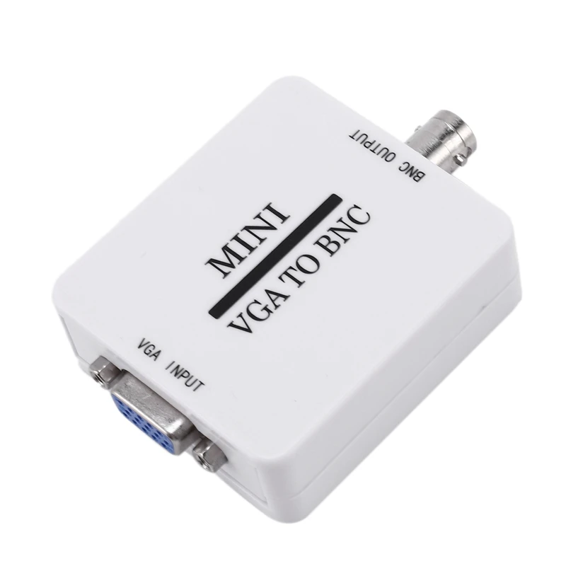 Преобразователь видео Mini HD VGA в BNC композитный адаптер цифровой переключатель для