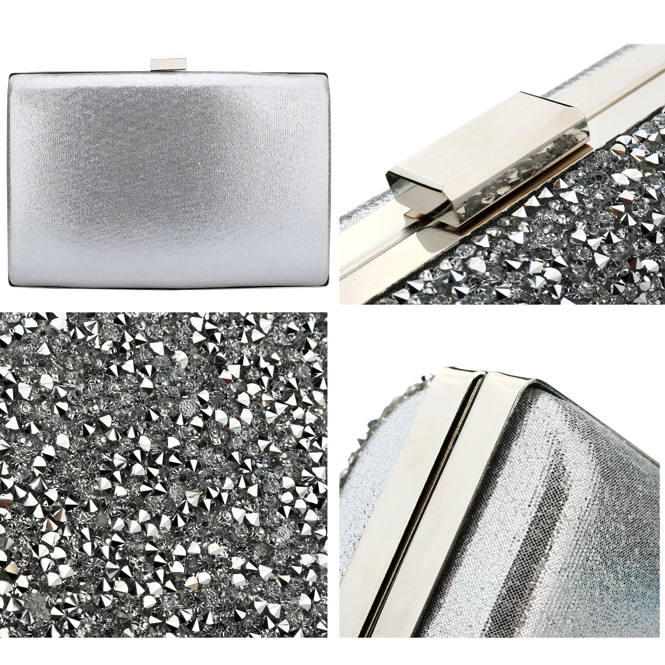 Односторонний модный вечерний клатч с блестками для женщин 2019 вечерние