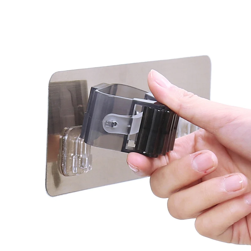 Настенный держатель для швабры метлы 1/2 крючков|Подставки хранения и стеллажи| |