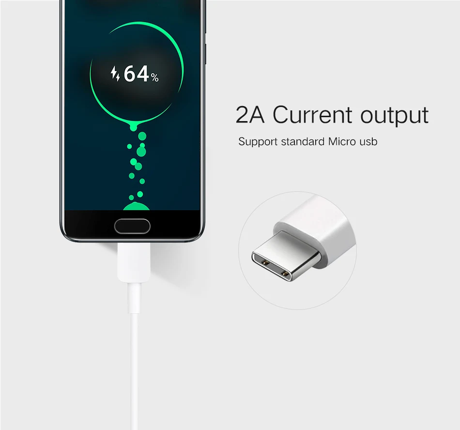 Кабель USB Type C 2 А для быстрой зарядки P20 pro P10 P9 Plus G9 Nova 5i 5 3e M6 M5 Honor 20 Lite V9 8 9 Note8 V8