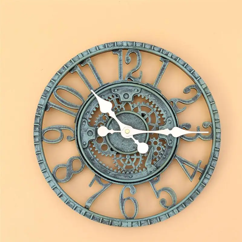 1 шт. винтажные полимерные настенные часы декоративные Висячие художественные