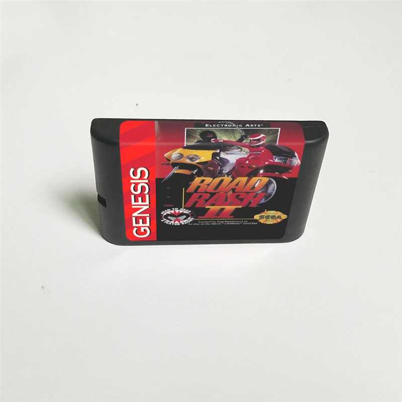 Road сыпь II 2 крышка США с розничной коробкой 16 бит MD игровая карта для Sega Megadrive Genesis