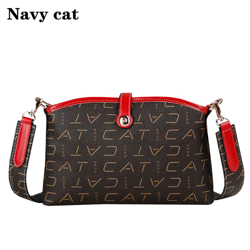Темно синяя кошка новинка 2019 модная женская сумка на плечо сумочка Женская мини