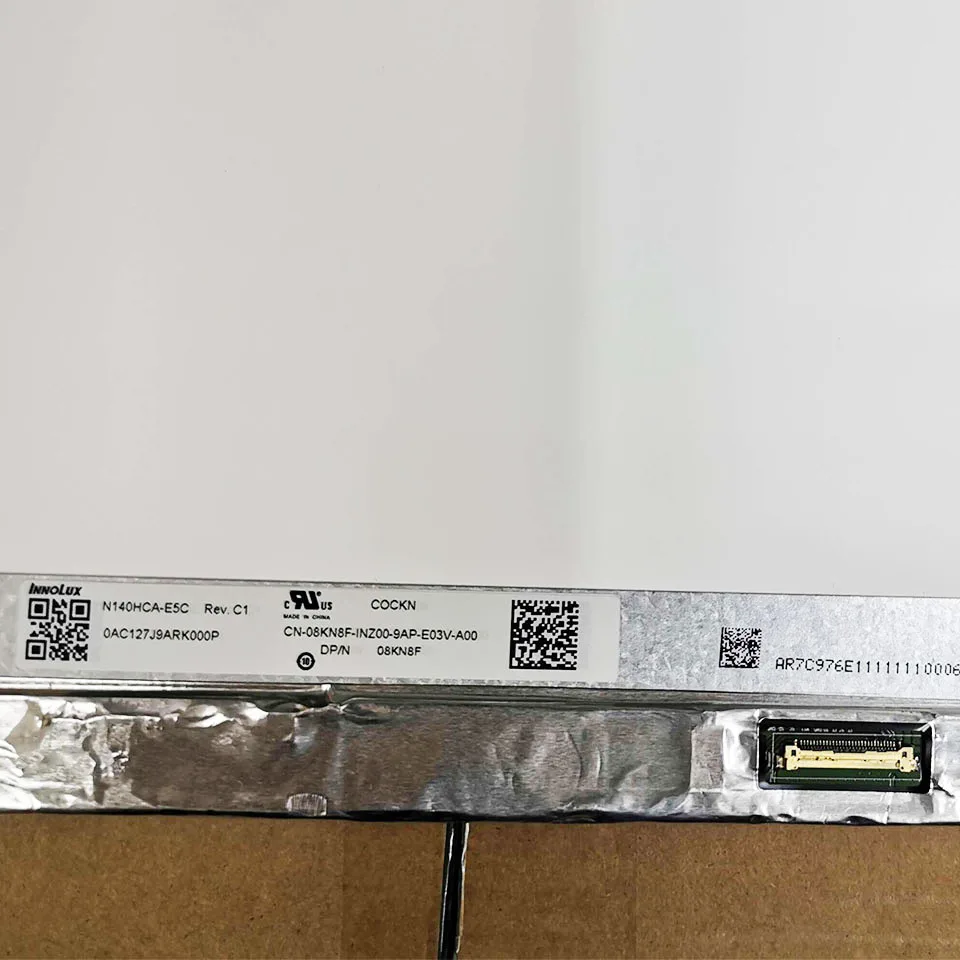 Новый N140HCA-E5C Rev. C1 дисплей D/PN 08KN8F 8KN8F матрица 30 контактов ноутбук ЖК светодиодный