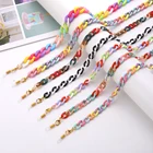 Шнурок для очков Skyrim, из акрила в богемном стиле, нескользящий, цепочка для солнцезащитных очков, для чтения, для масок, ремешок на шею, шнурок для очков