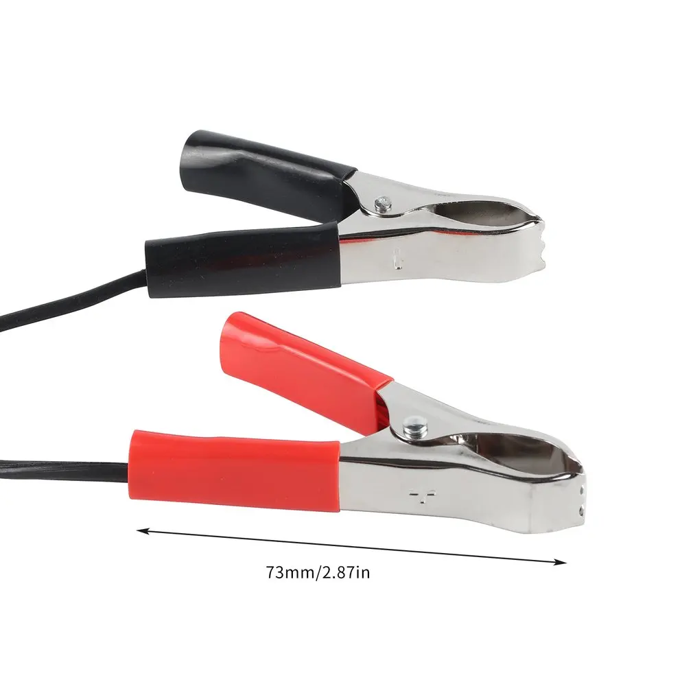 

12V Universal Car Auxiliary Cigarette Lighter Socket Connector Battery Crocodile Clips Power Adapter Extension Cord