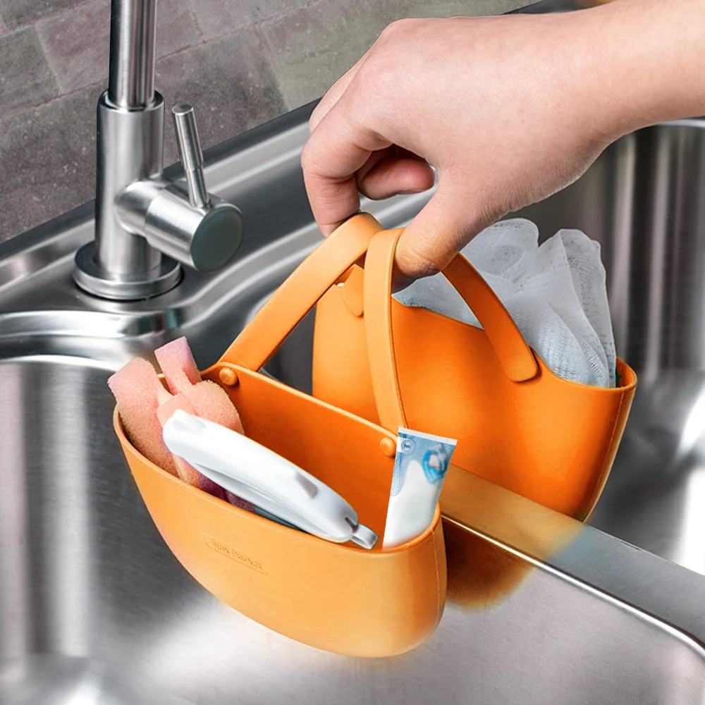 Подвесной органайзер для кухонной раковины слива мыла губки полотенца | Дом и сад