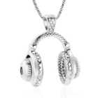 Урна для наушников, ожерелье, кремационные украшения для праха, памятный кулон для праха, урна на память