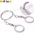 Пила из нержавеющей проволоки, 1 шт., для экстренных ситуаций, для путешествий, для лагеря, походов, Свиток, для выживания на природе, инструмент для серебра охотничье оборудование для резки огня