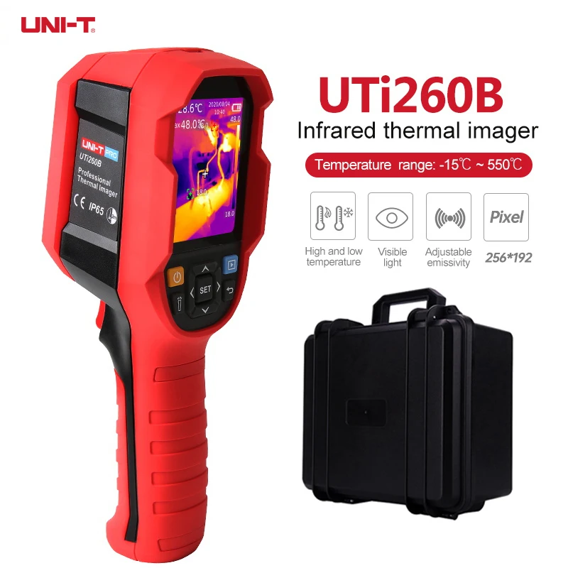 UNI-T UTI260B промышленный инфракрасный тепловизор-15 ~ 550 ° C тепловизионная камера