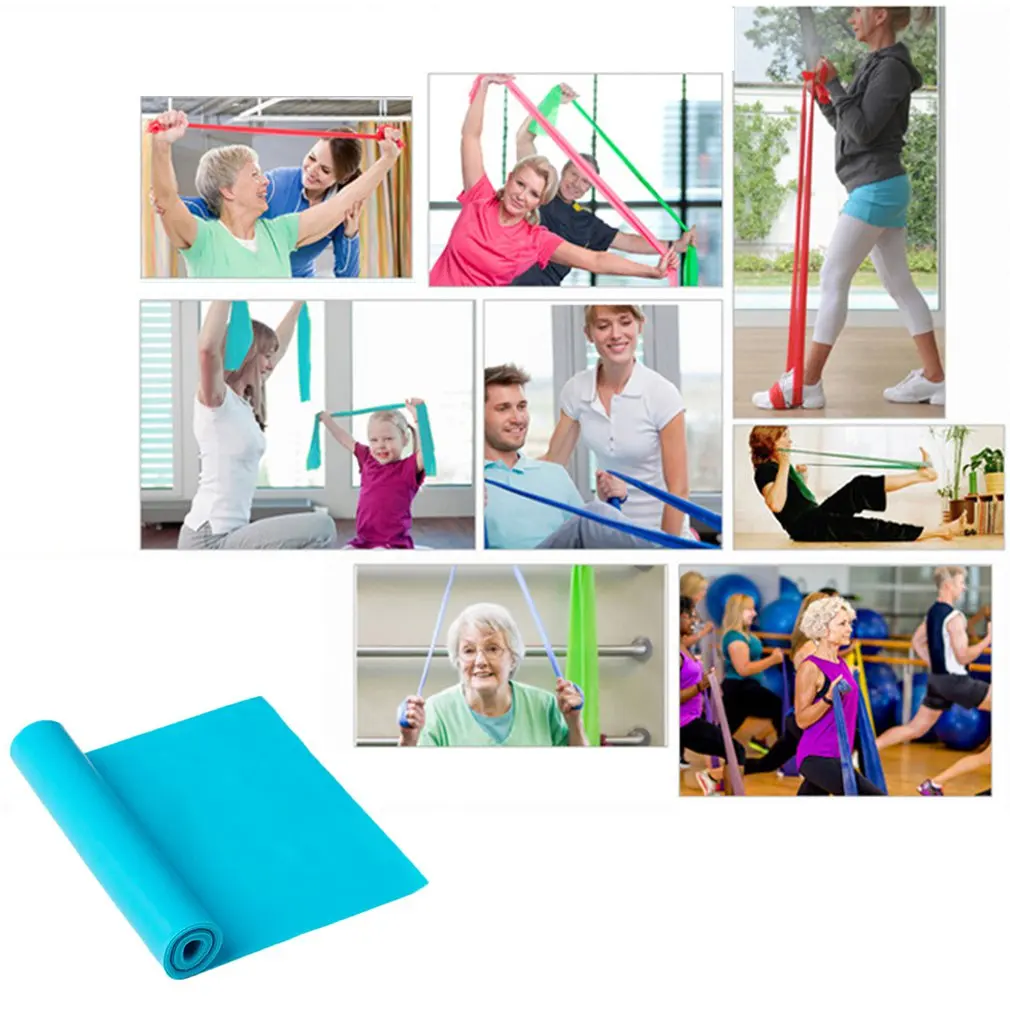 

Yoga Elastic Band Environmentally Friendly Odorless Latex Pull Rope Stretching Band Tension Piece Resistance Band Fitness