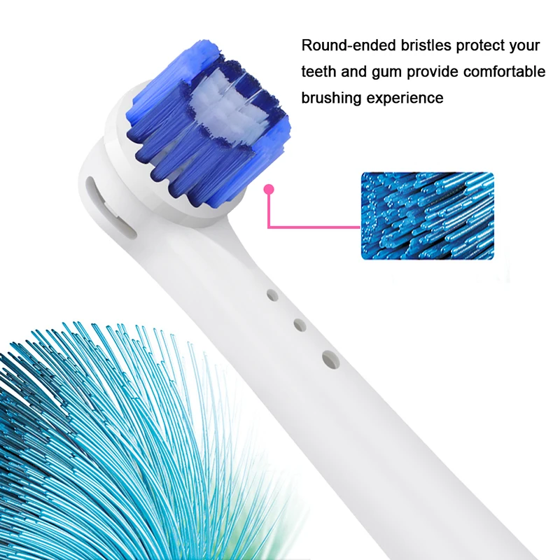 8 шт. YE616 сменные насадки для зубных щеток Oral B электрическая зубная щетка precision clean