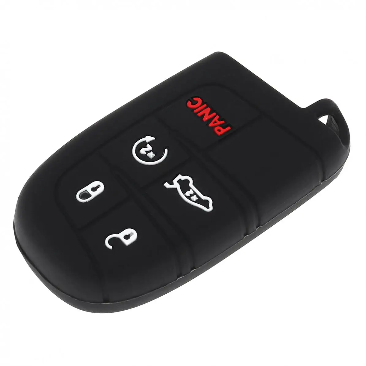 5 кнопок силиконовый чехол для ключей автомобиля с прямой пластиной защитный