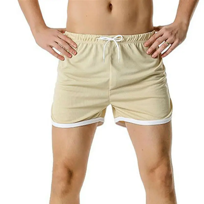 

Mens Shorts Casual Soprt Slim Fit Men Clothing Jogger Drawstring Solid Color Shorts For Men