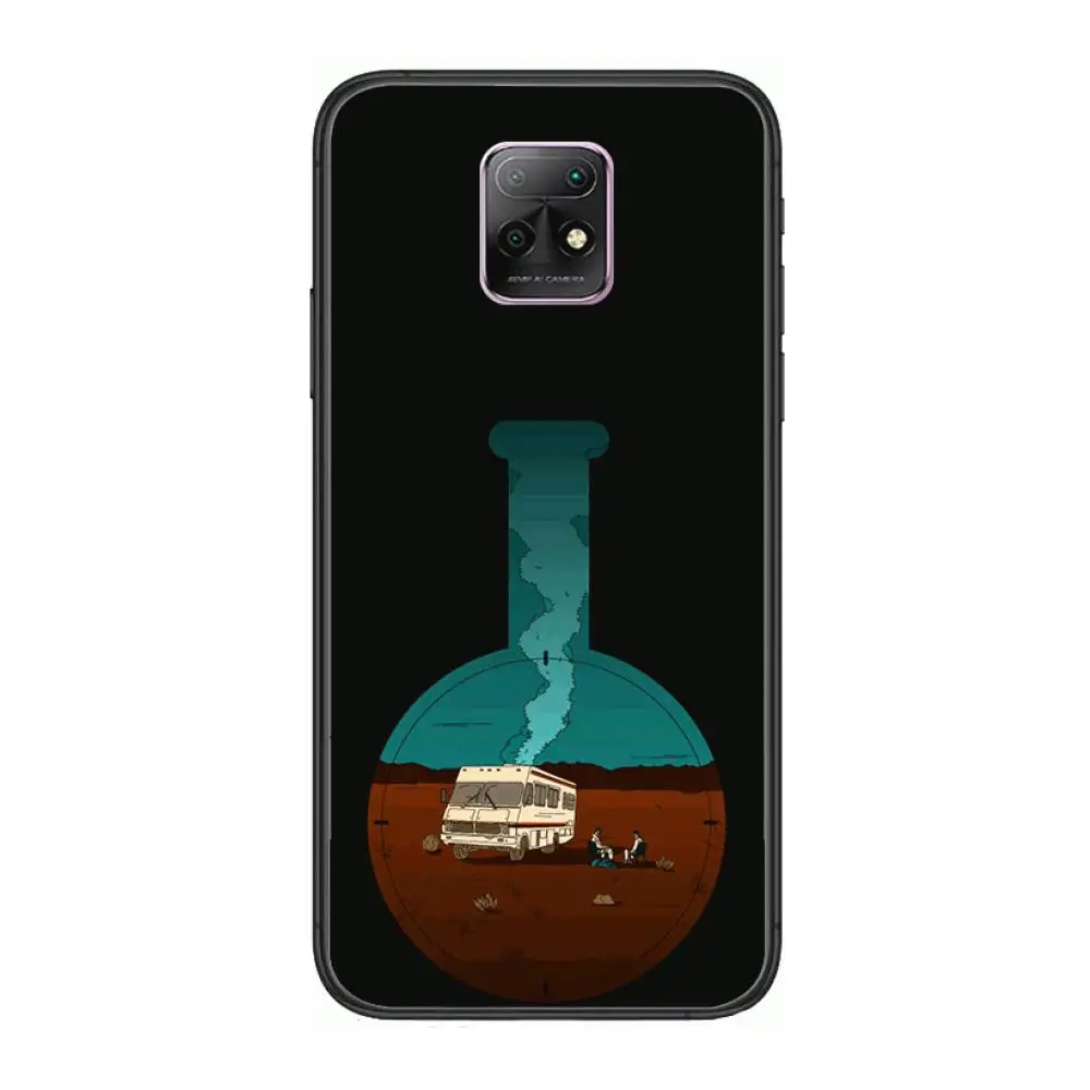 

quebrando mau tv Phone Case For XiaoMi Redmi 10X 9 8 7 6 5 A Pro S2 K20 T 5G Y1 Anime Black Cover Silicone Back Pretty