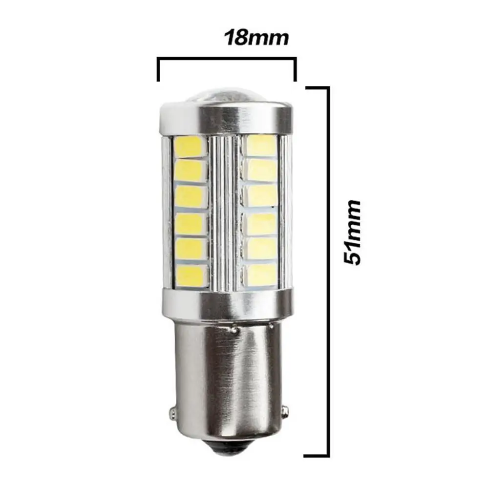 

Automobile BA15S brake LED lights Car Rear Direction Indicator Lamp Auto Front Turn Signals Light Amber Yellow