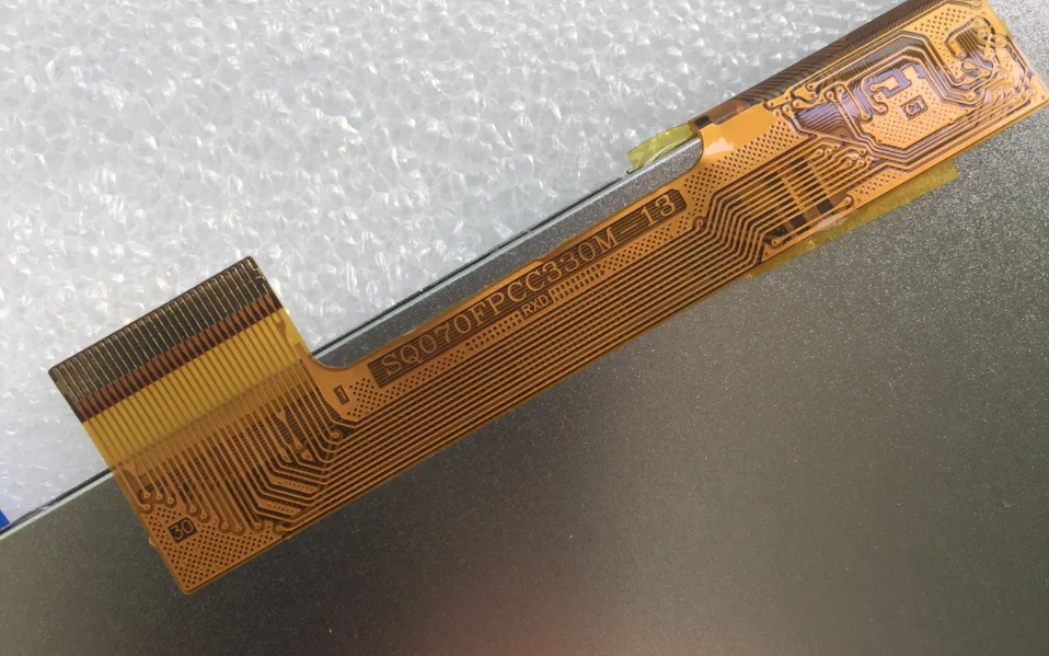 Оригинальный новый 7 дюймовый ЖК экран для 30 pin(1024*600) 100% SQ0701B3ET30D 37E501 дисплея