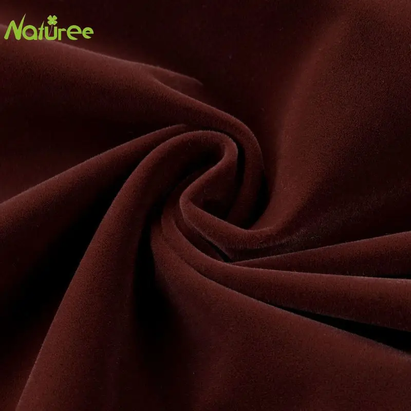 Бархатная ткань кофейного цвета сделай сам полиэстеровая шириной 145 см для сумок