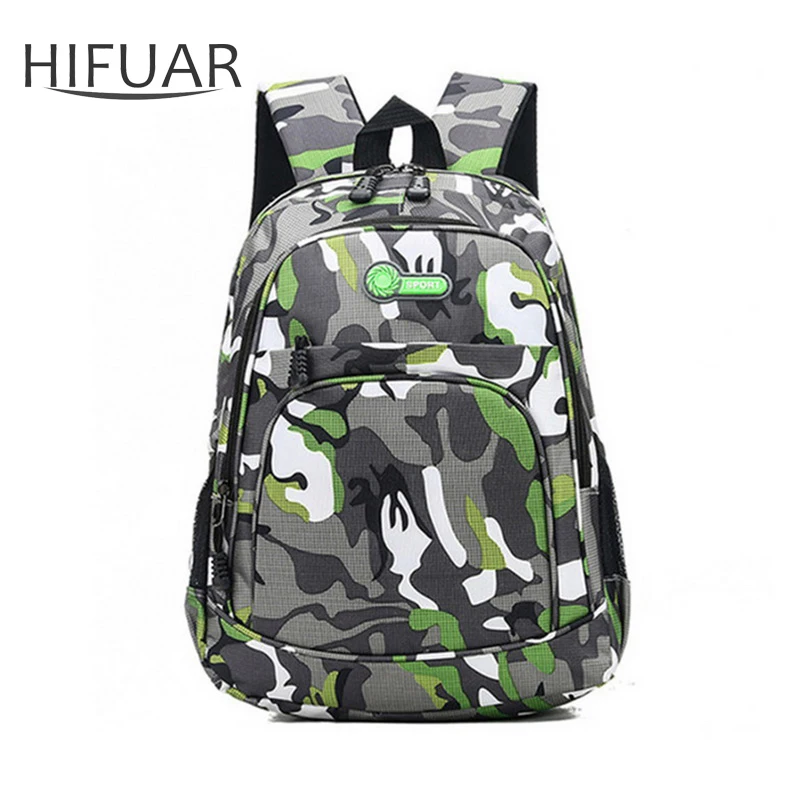 Детские рюкзаки с камуфляжным принтом школьные ранцы для девочек и мальчиков