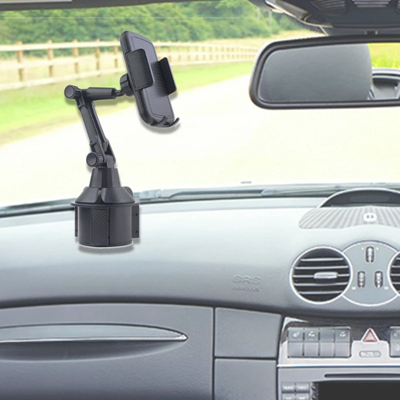 h4ga 360 degree suv car cup holder mobile phone mount adjustable angle stand cradle for iphone samsung 3 5 6 7 free global shipping