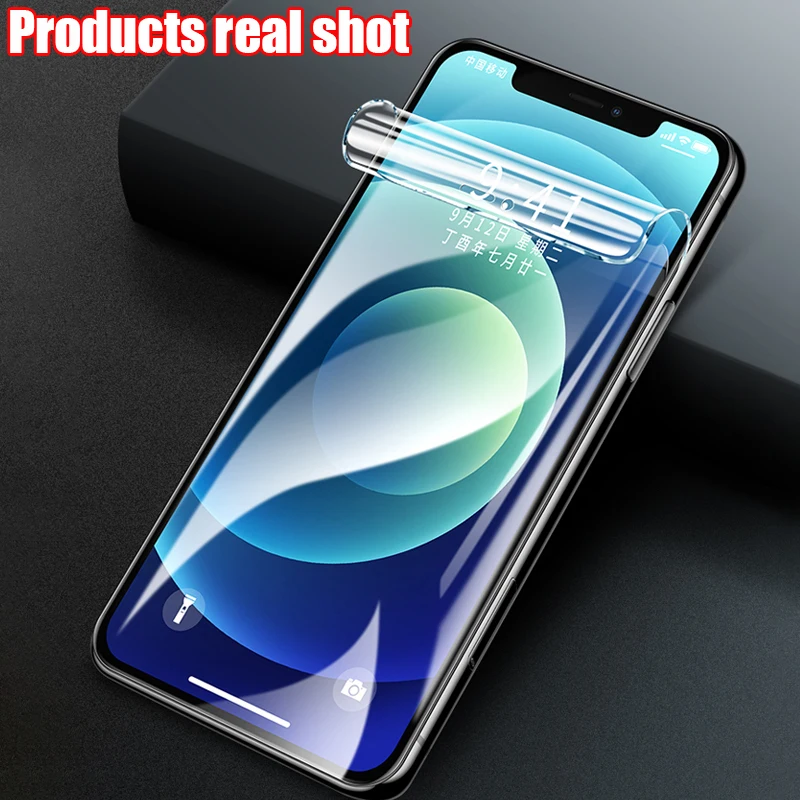 

Hydrogel Film For iPhone 11 Pro Max Screen Protector 11Pro Max For iphone 12 Mini Soft Film 6S 7 8 Plus X Xs Max Xr Not Glass