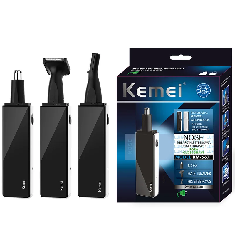 Все в одном набор для ухода перезаряжаемая бритва триммер волос мужчин носа ушей