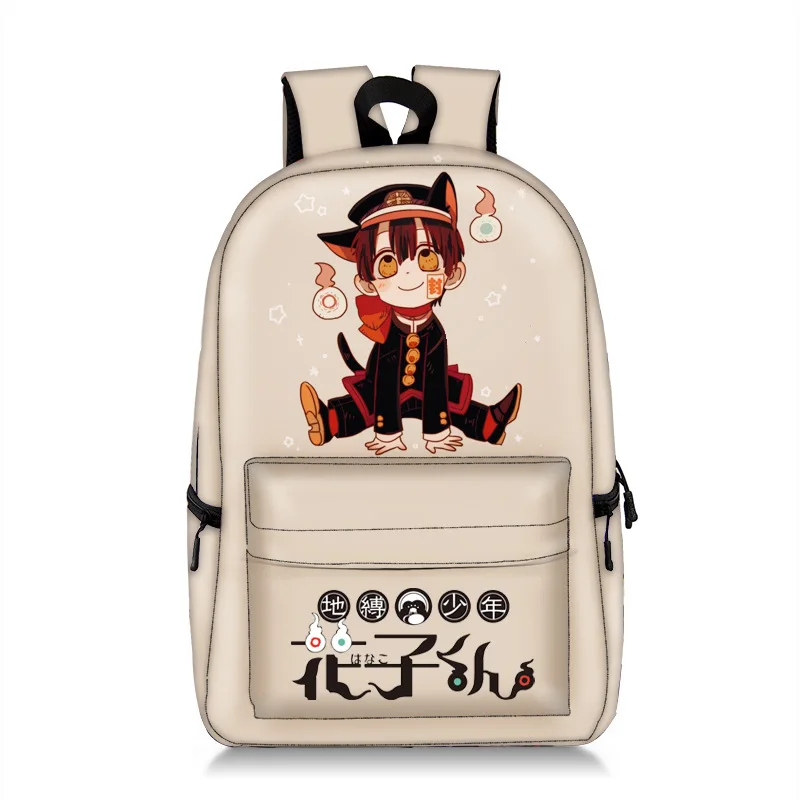 Рюкзак Mochila для унитаза Jibaku Shounen Hanako kun вместительная школьная сумка в стиле аниме