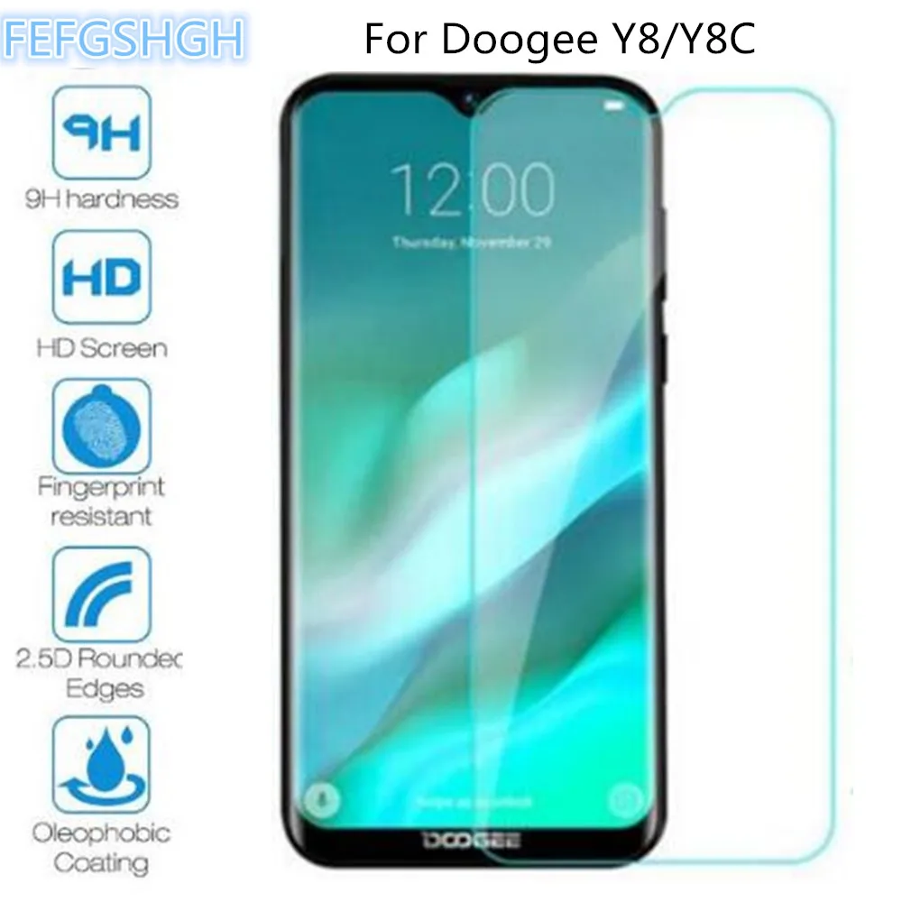 9H 2.5D Закаленное стекло Для Doogee Y8 Взрывозащищенная Защита экрана для Y8C защитная