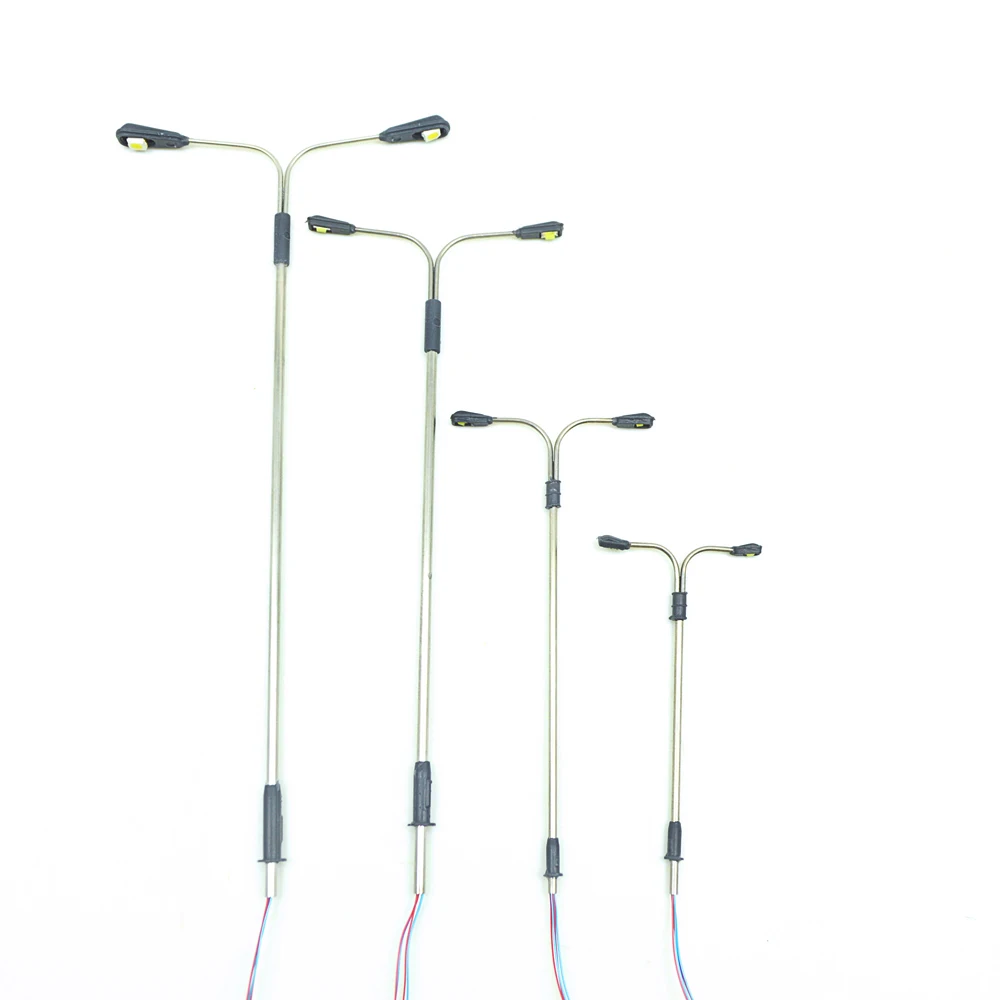 10 шт. масштабная модель светильник уличный фонарь строительство поезд