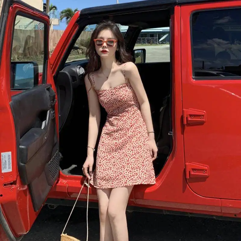 2020 французское нишевое платье женское весенне летнее ретро платье|Женские