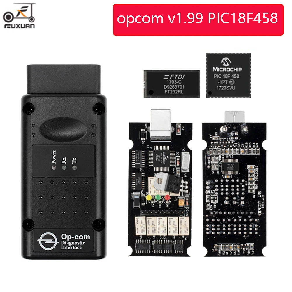 2021 OP COM V1.70 V1.99 для Opel с чипом PIC18F458 и FTDI HW OPCOM CAN BUS интерфейс Flash Update Бесплатная