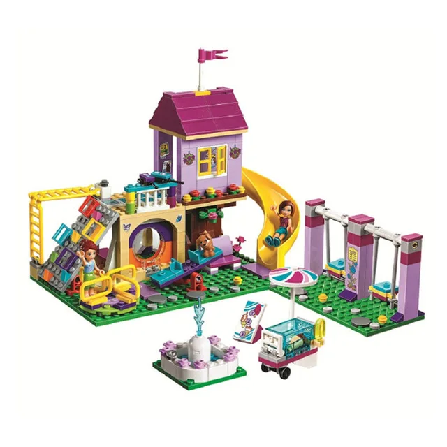 In Stock Building Blocks Compatible Lepining Friends Heartlake 41325 Model Toys For Children Gift