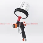 Высококачественный пистолет-распылитель HVLP, пистолет-распылитель 1,3 мм 600CC, чашка для Смешивания Краски без очистки, профессиональный ручной пистолет-распылитель