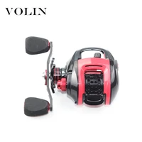 volin new casting fishing reel 131bb magnetic brake system carbon handle gear ratio 7 21 soft knob smoothly nmb ball bear reel