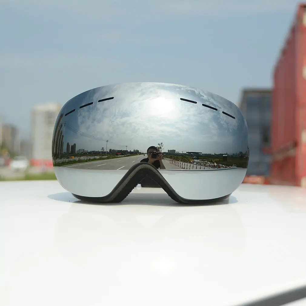 

Adult Ski Goggles Double Anti-fog and Snow Glasses Myopia Mirror Anti-snow Anti-glare Snow Goggles Ski Glasses