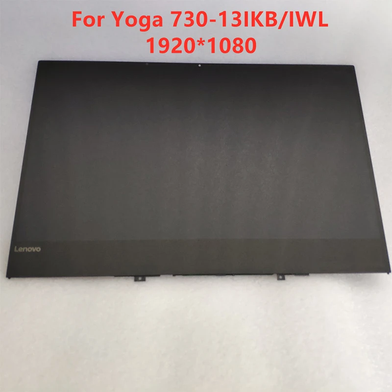 

Original New 13.3"FHD 1920*1080 Laptop Screen For Yoga 730-13IKB LCD Display Assembly Touch Screen Digitizer Bezel Frame