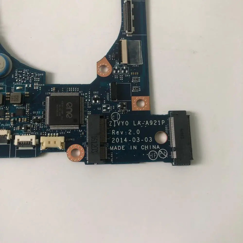 Применимо к YOGA2 13 ноутбук материнская плата I5 4210U 4G 4200U номер LA A921P FRU 90005929