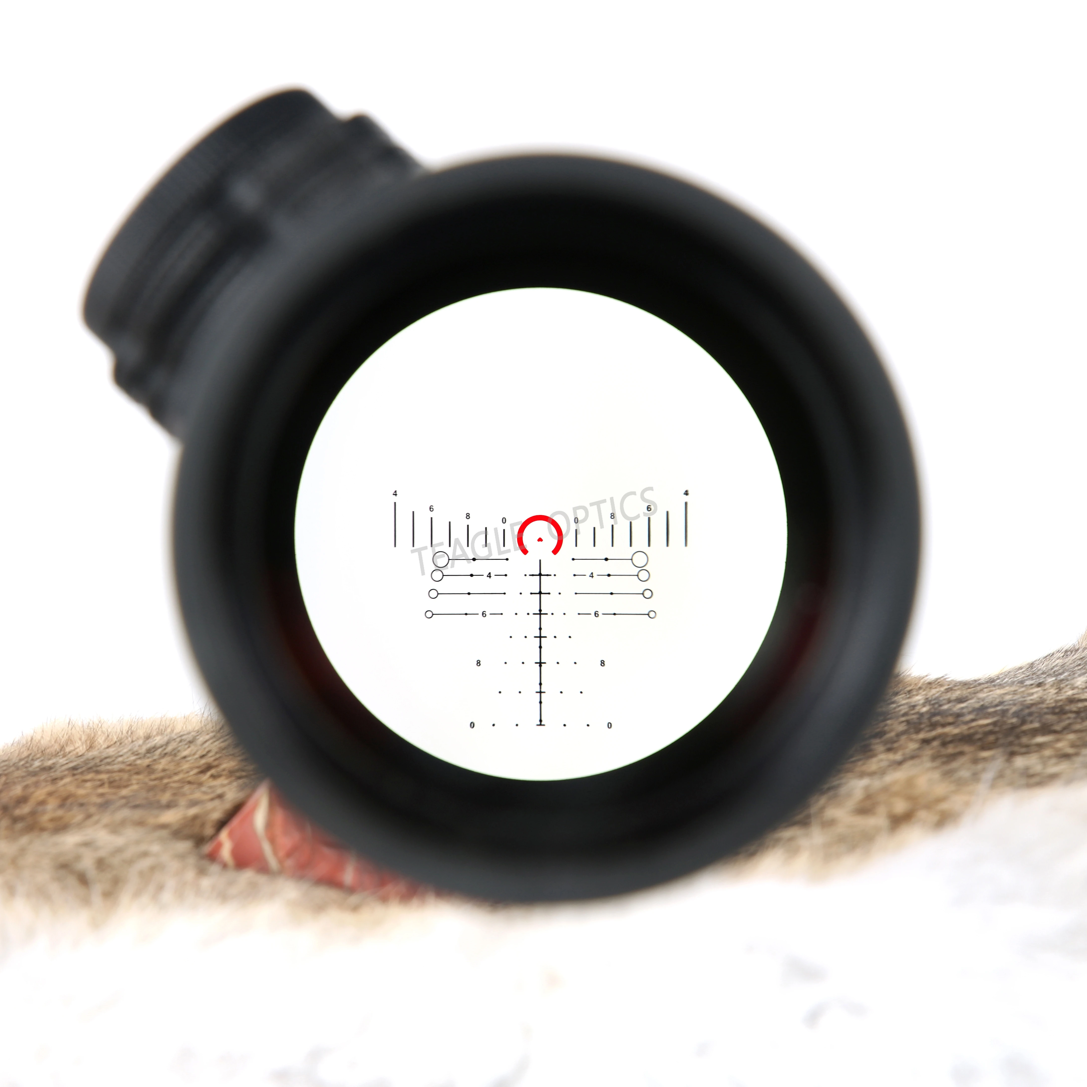 Охотничий прицел TMD4 14x44 FFP Riflescope первая фокусная плоскость с подсветкой