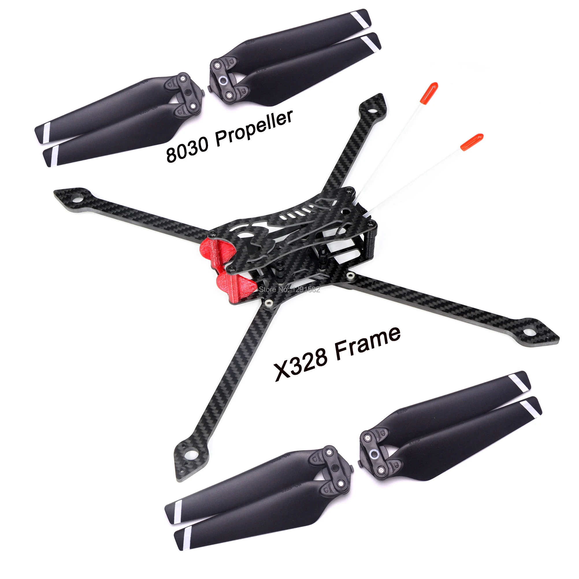 HSKRC 77 # FPV X328 328 мм полный углеродное волокно гоночный Квадрокоптер комплект рамы с