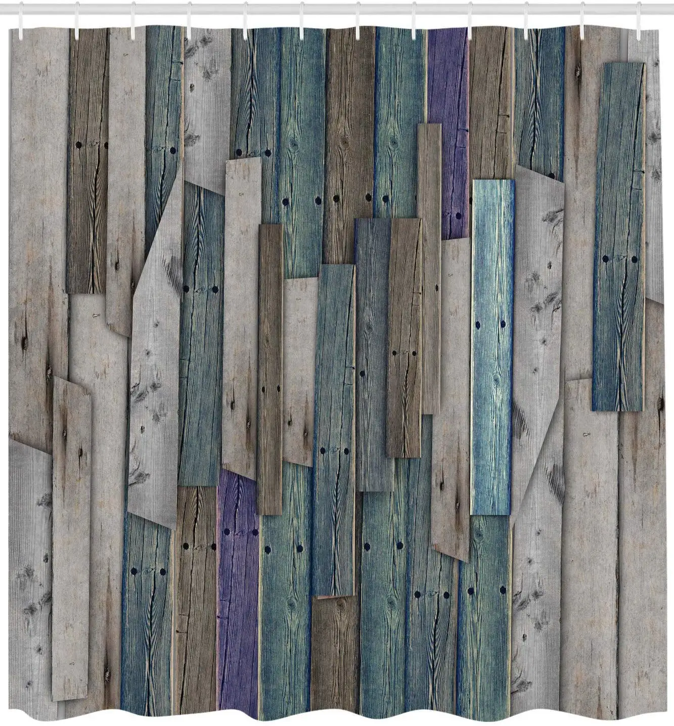 Деревенский образ синий серый гранж деревянные доски сарай дом дверь гвозди