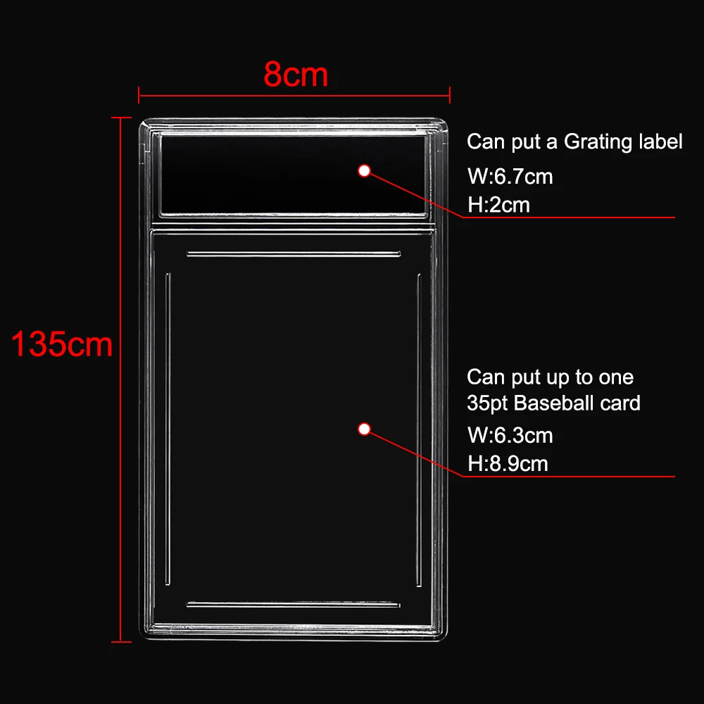 20 шт. пластиковые чехлы-держатели для игральных карт |