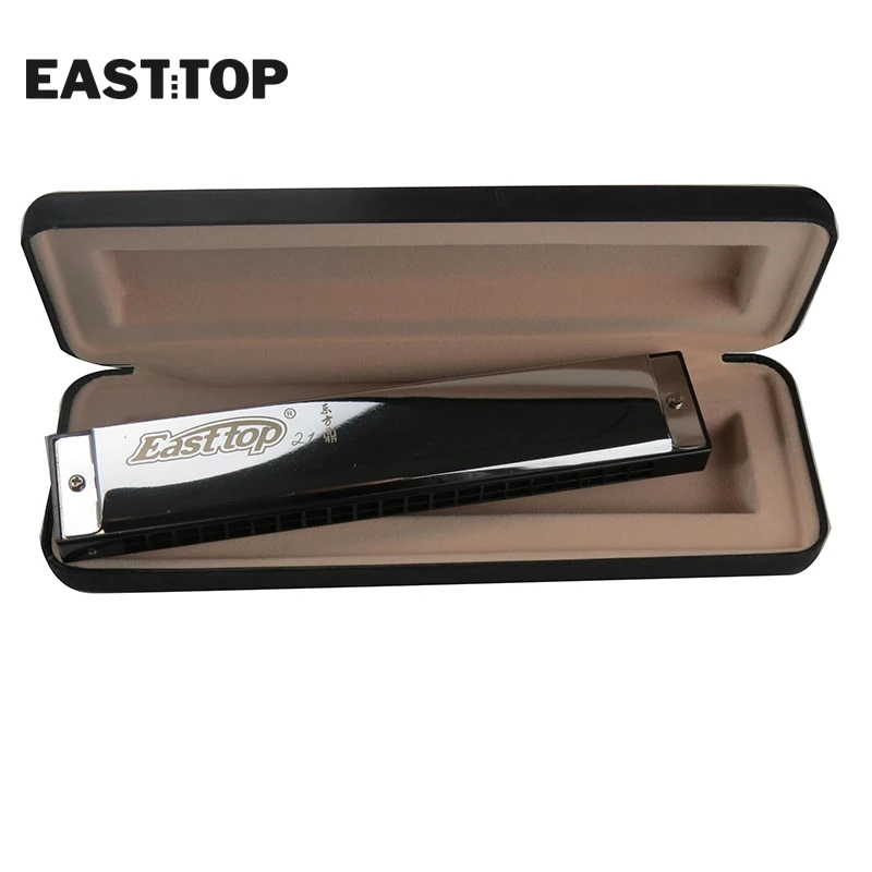 Профессиональная гармоника tremolo T21 EASTTOP с 21 отверстием и ключом C | Спорт