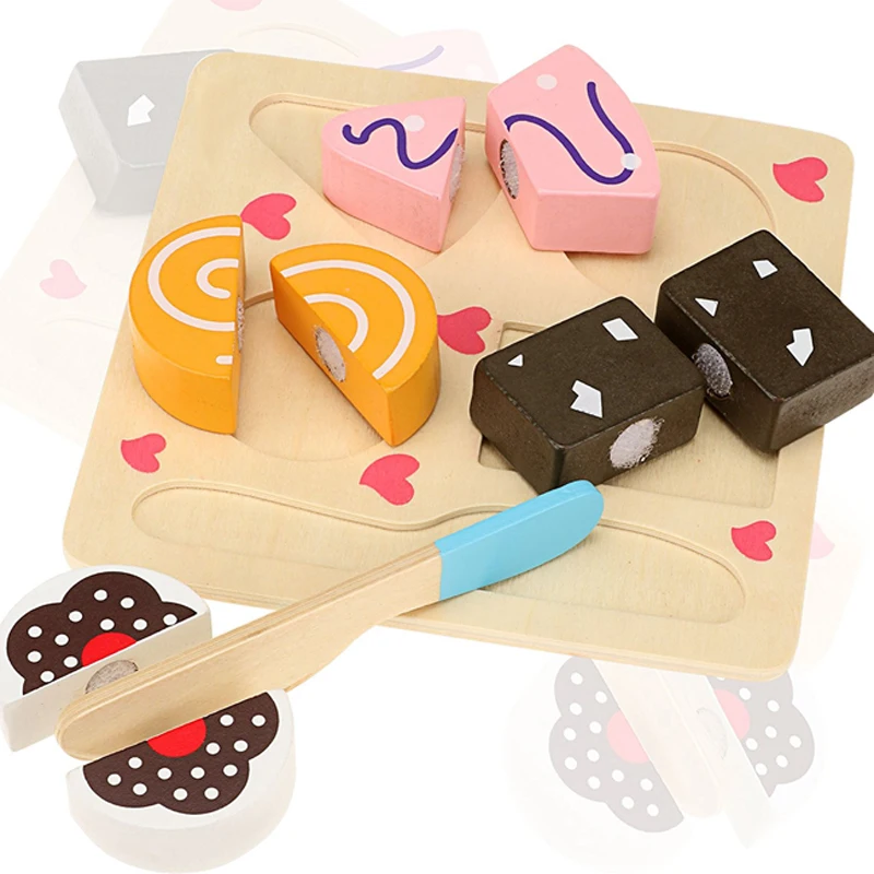 Хорошая 3D головоломка Форма подходящая для детей ролевые игры Резка деревянных