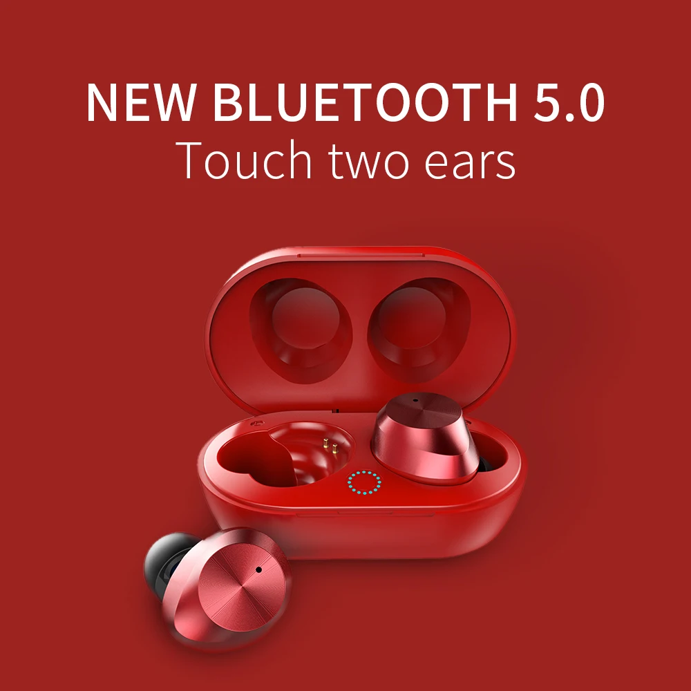 TWS Bluetooth 5 0 Беспроводные сенсорные наушники с шумоподавлением Автоматическое