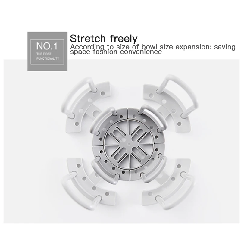 Выдвижной настольный держатель для миски хранения кухонный Органайзер