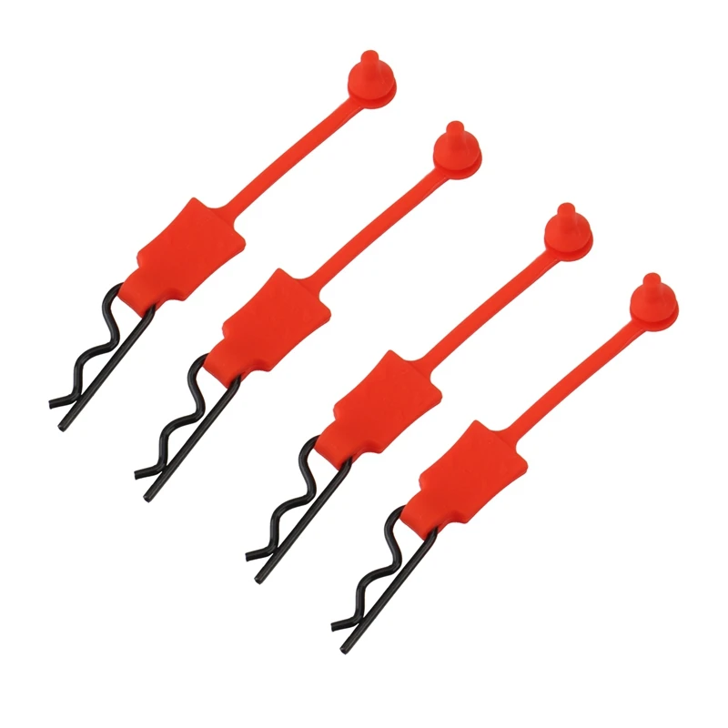 4 шт. резиновый клипса для кузова автомобиля фиксирующий замок 1/10 ARRMA Senton Granite Typhon