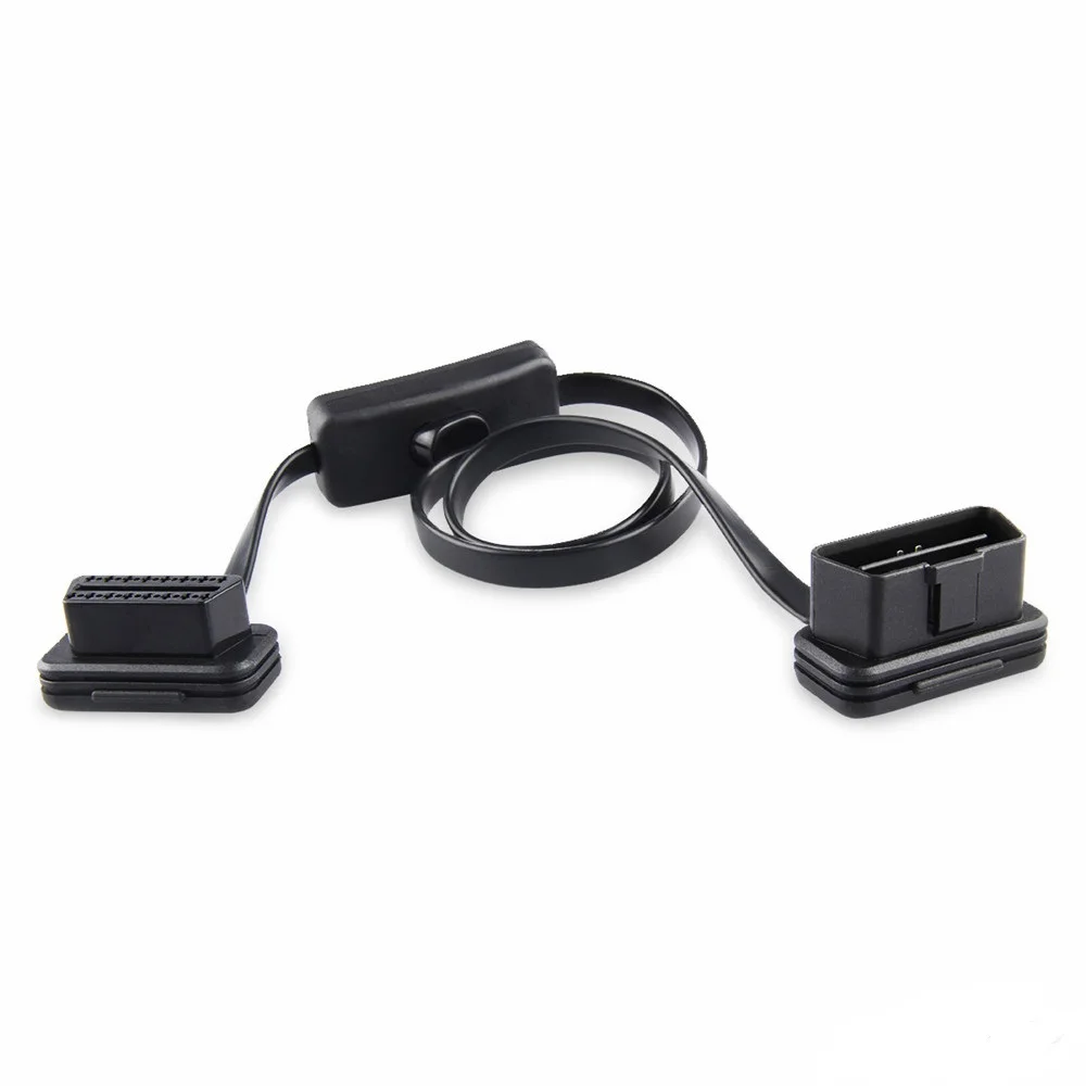 Кабель ELM327 к 16-контактному OBD2 разъему OBD 2 кабель 16-контактный гнездовой разъем II с