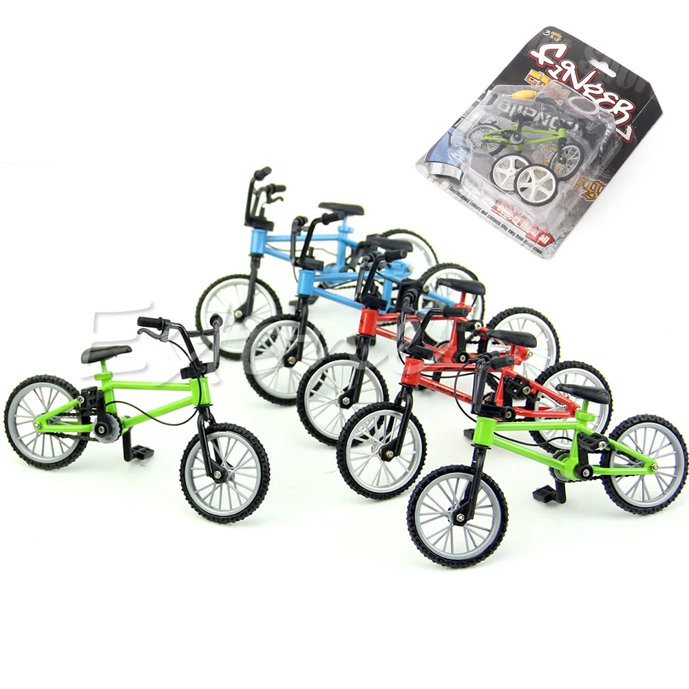 Миниатюрный Механический горный велосипед BMX Fixie игрушка для мальчиков