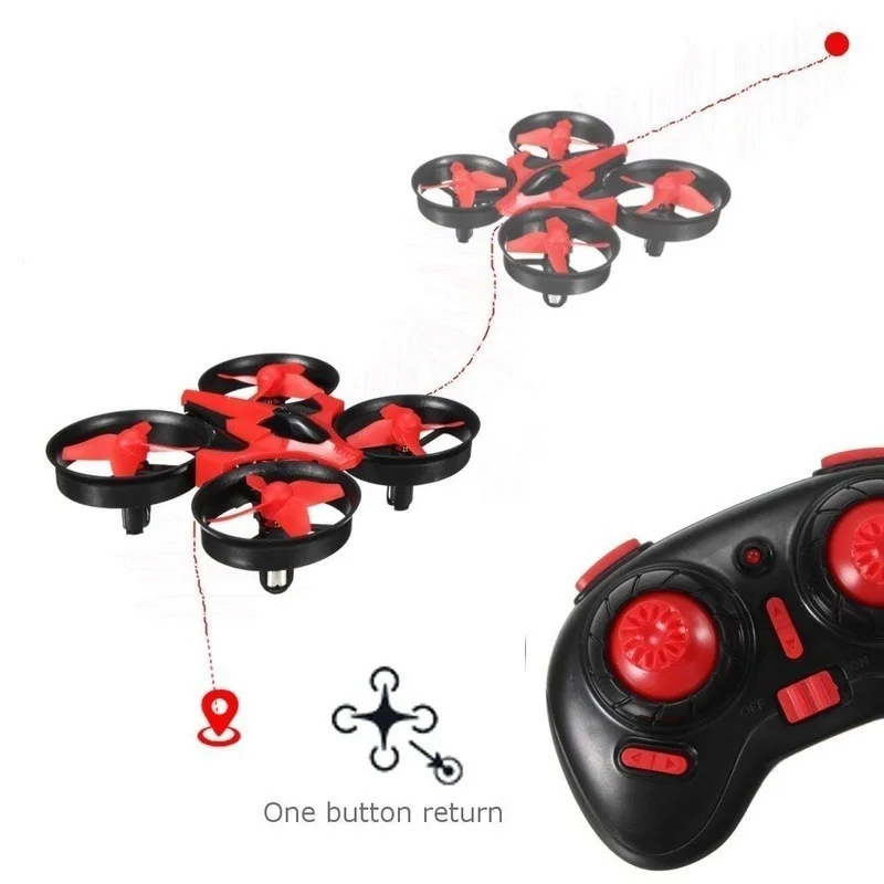 RC Nano NH010 2 4G 4CH 6 осевой 3d флип Безголовый режим НЛО Квадрокоптер RTF Дрон детские